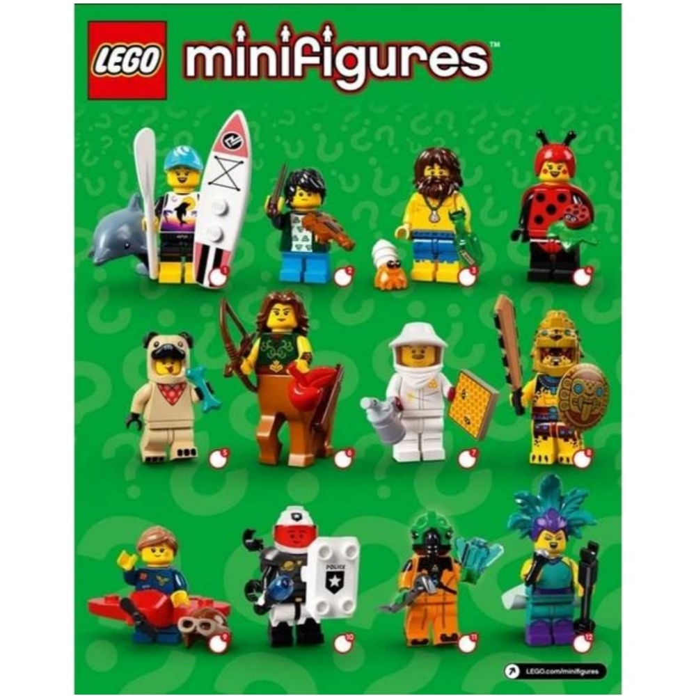 LEGO 樂高 71029 21代人偶 單售11號外星人 全新minifigures seaeon21瓢蟲人八哥-細節圖2