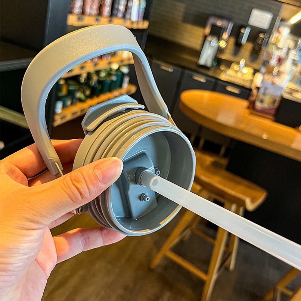 30oz （900ml)汽車杯/冰霸杯 手提杯蓋（杯口有螺紋才可適用喔！）-細節圖3