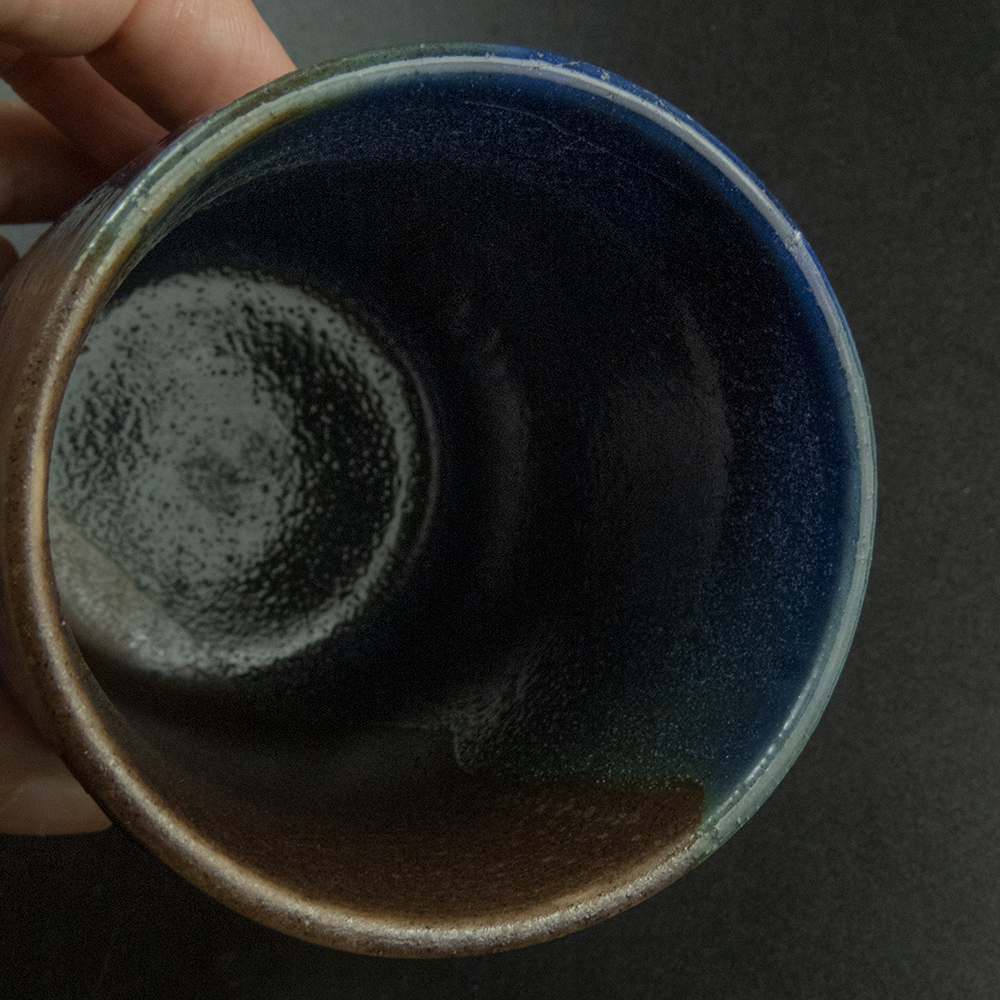 日式 條紋拼色點點線條 茶杯-細節圖4