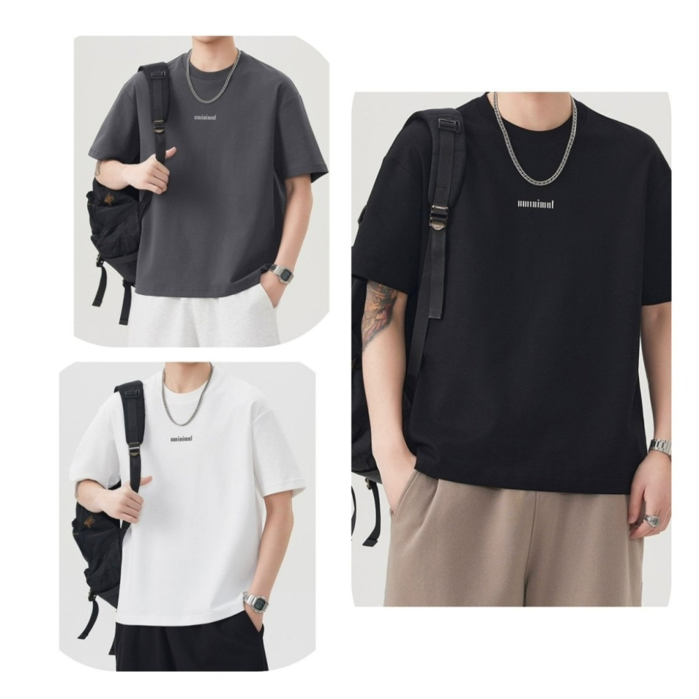 𝔾𝕣𝕒𝕔𝕖 𝕊𝕥𝕦𝕕𝕚𝕠♡男裝♡亂碼設計率性休閒上衣-細節圖2