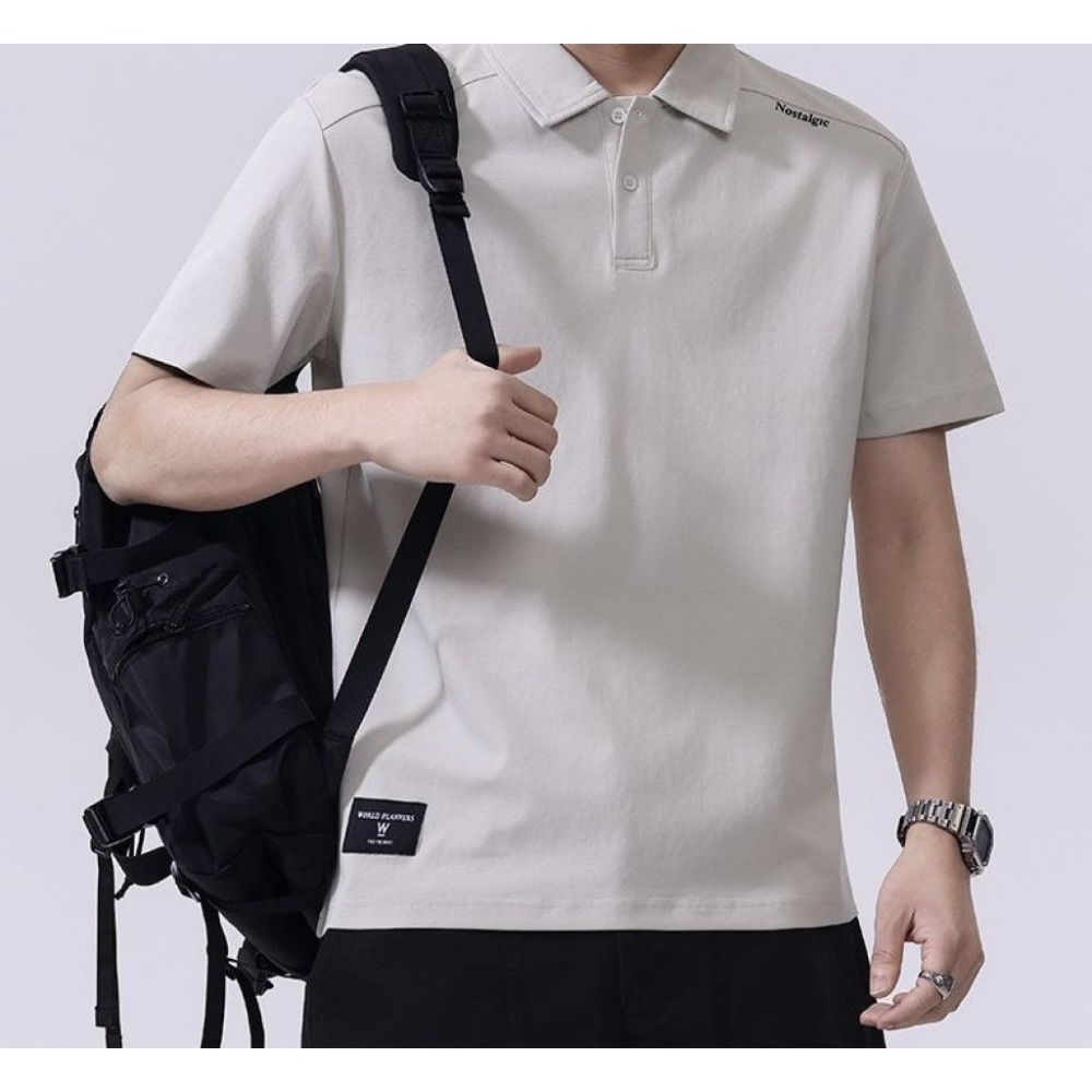 𝔾𝕣𝕒𝕔𝕖 𝕊𝕥𝕦𝕕𝕚𝕠♡男裝♡翻領小標籤POLO衫-規格圖7