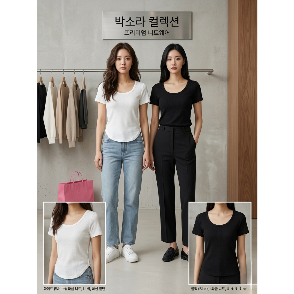 🇰🇷𝔾𝕣𝕒𝕔𝕖 𝕊𝕥𝕦𝕕𝕚𝕠♡上衣♡甜辣下圓弧坑紋上衣-細節圖6