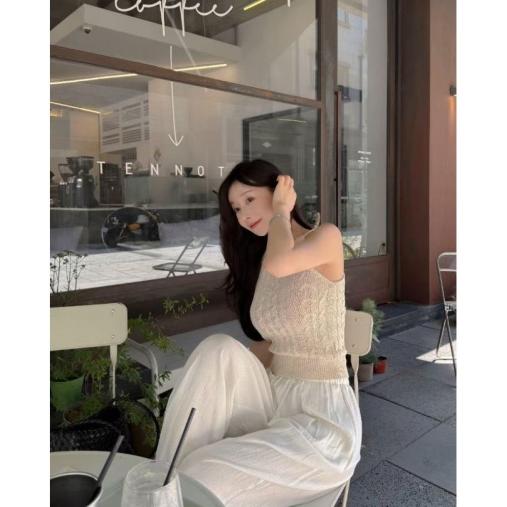 🇰🇷麻花削肩背心-細節圖9