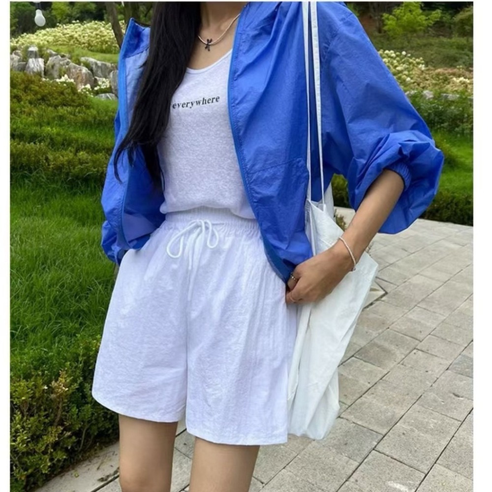 🇰🇷 𝔾𝕣𝕒𝕔𝕖 𝕊𝕥𝕦𝕕𝕚𝕠♡外套♡輕透連帽防曬外套-細節圖4