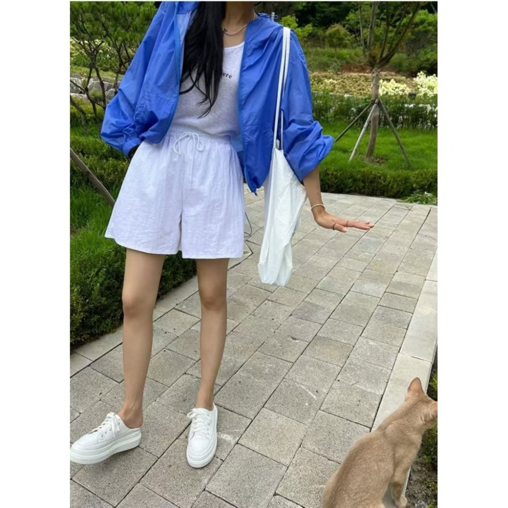🇰🇷 𝔾𝕣𝕒𝕔𝕖 𝕊𝕥𝕦𝕕𝕚𝕠♡外套♡輕透連帽防曬外套-細節圖6