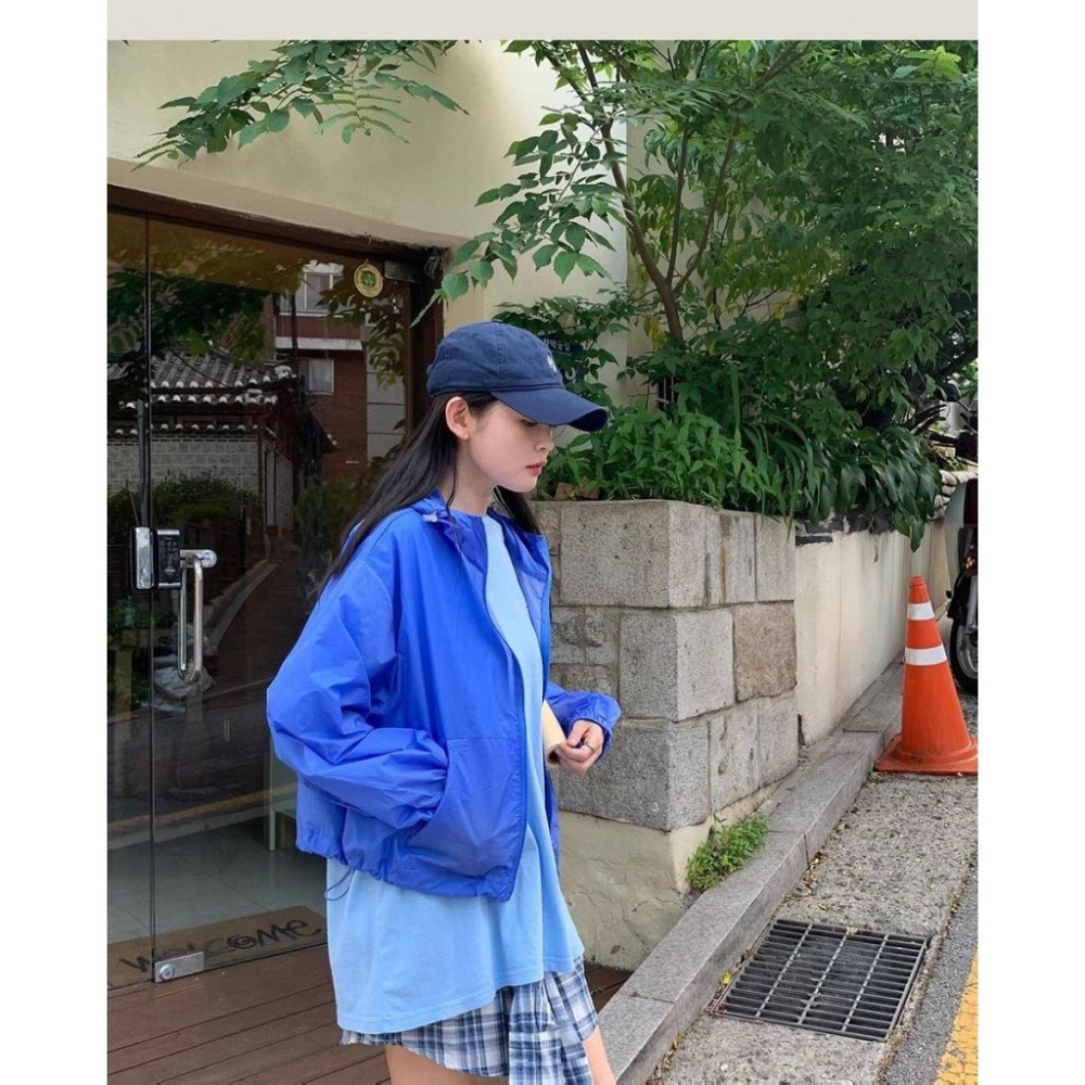 🇰🇷 𝔾𝕣𝕒𝕔𝕖 𝕊𝕥𝕦𝕕𝕚𝕠♡外套♡輕透連帽防曬外套-細節圖8