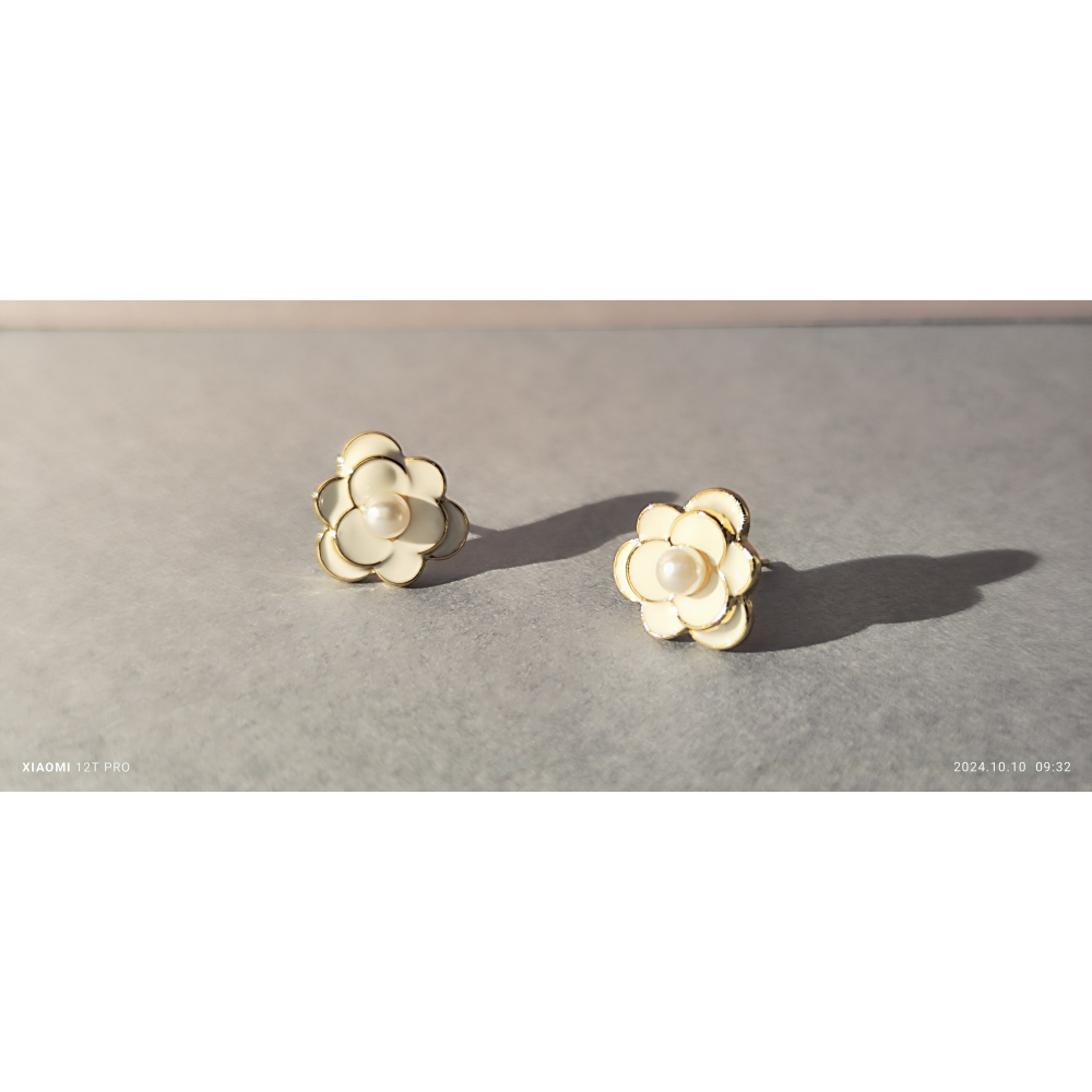 現貨小清新花朵耳钉-細節圖6