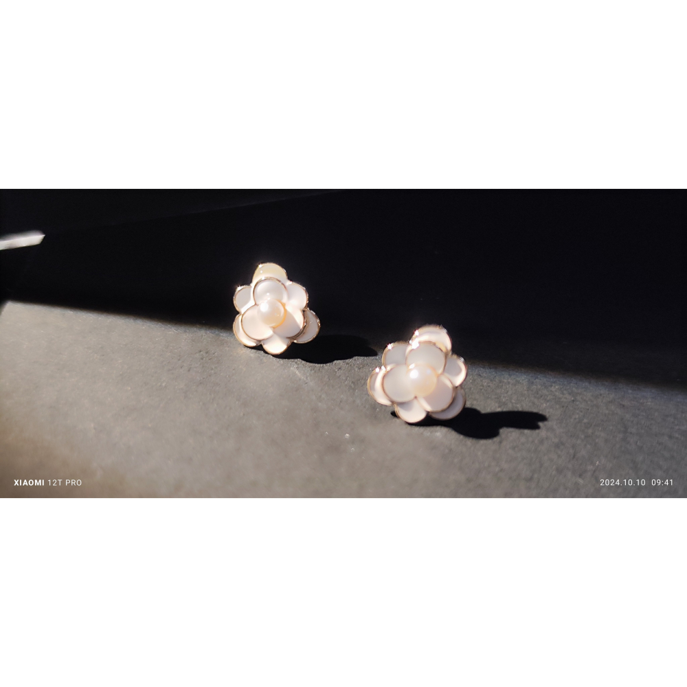 現貨小清新花朵耳钉-細節圖8