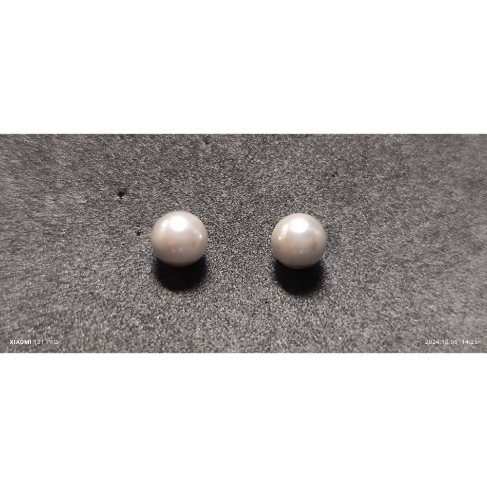 S925銀針珍珠耳釘-細節圖4
