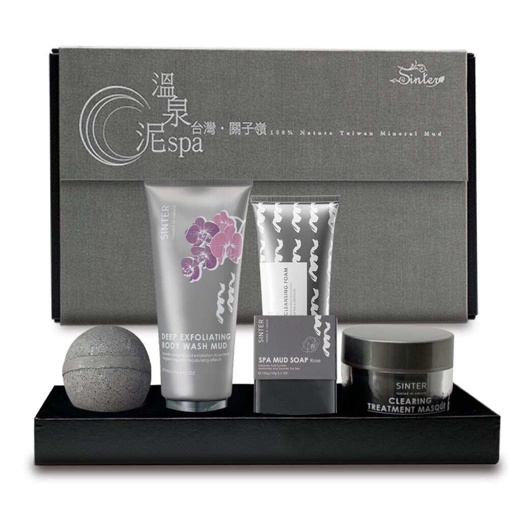 【實體店+發票】SINTER顏璽》泥漿系列護膚經典禮盒 聖泉華 母親節 教師節 情人節送禮 送禮-細節圖2
