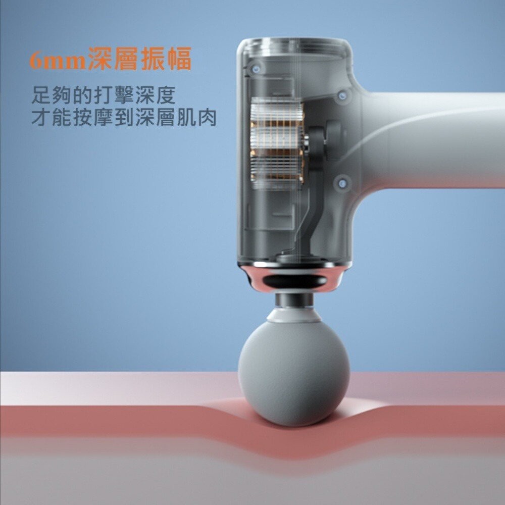 【實體店+發票】高顏質迷你無線筋膜槍 肩頸按摩器 AI智能按摩槍 小型家用 肌肉放鬆 靜音 便攜 送禮 送禮-細節圖3