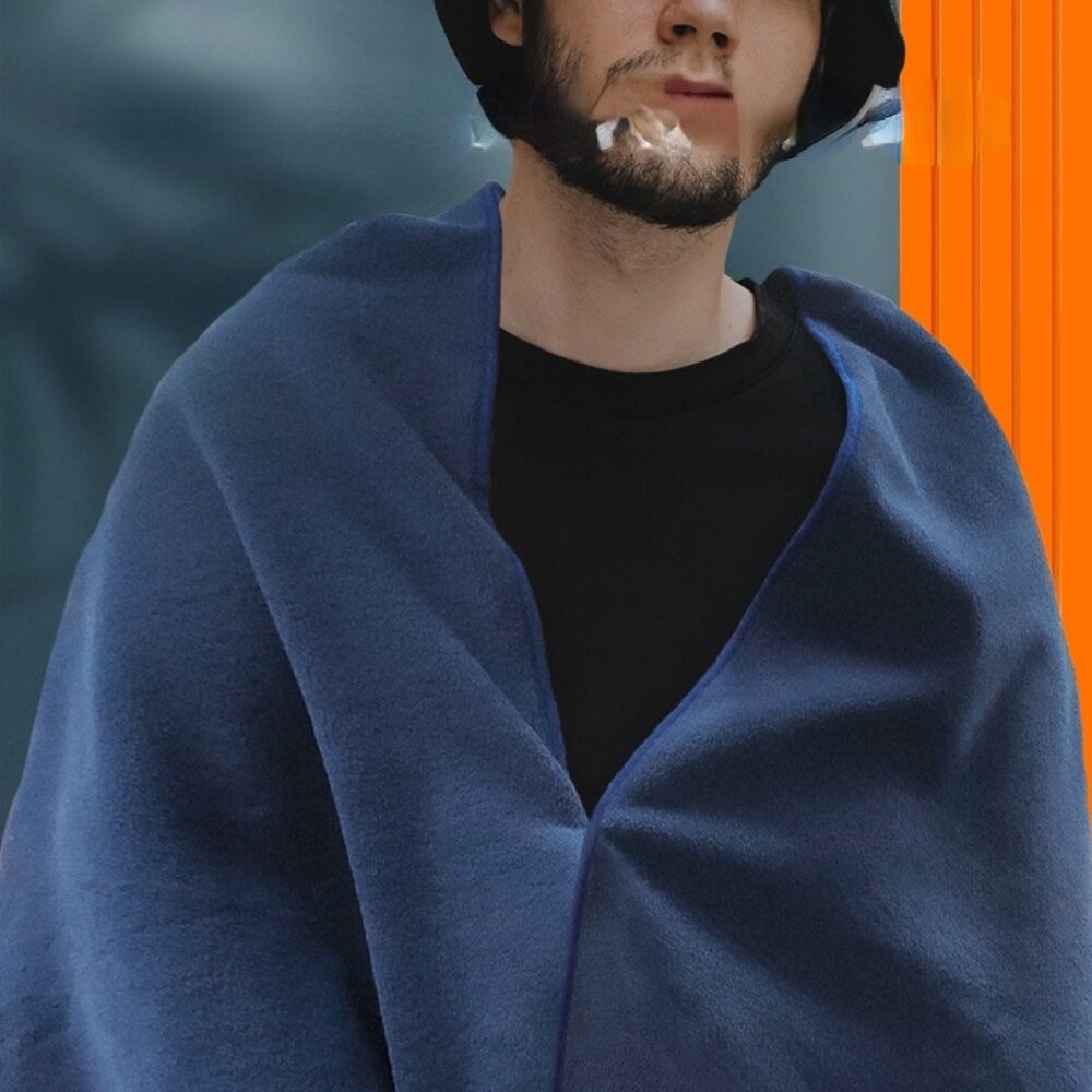 【實體店+發票】USB充電電熱毯 發熱毯 電熱毯 三檔調溫發熱披肩 保暖毯 多用途毛毯 禮物 送禮-細節圖7