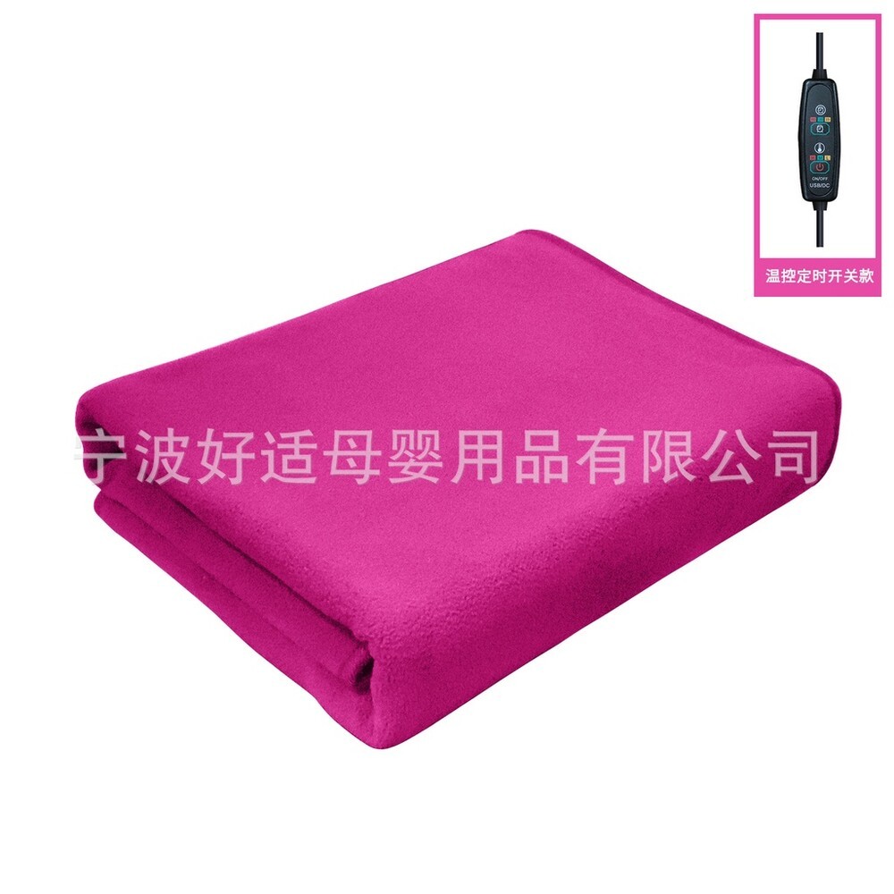 【實體店+發票】USB充電電熱毯 發熱毯 電熱毯 三檔調溫發熱披肩 保暖毯 多用途毛毯 禮物 送禮-規格圖7