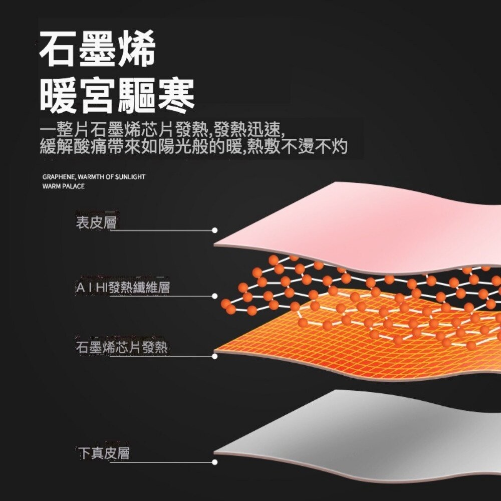 【實體店+發票】石墨烯暖子宮腰帶 暖宮腰帶 暖宮護腰 經期保養 經痛 經期護理 暖宮神器 送禮-細節圖6