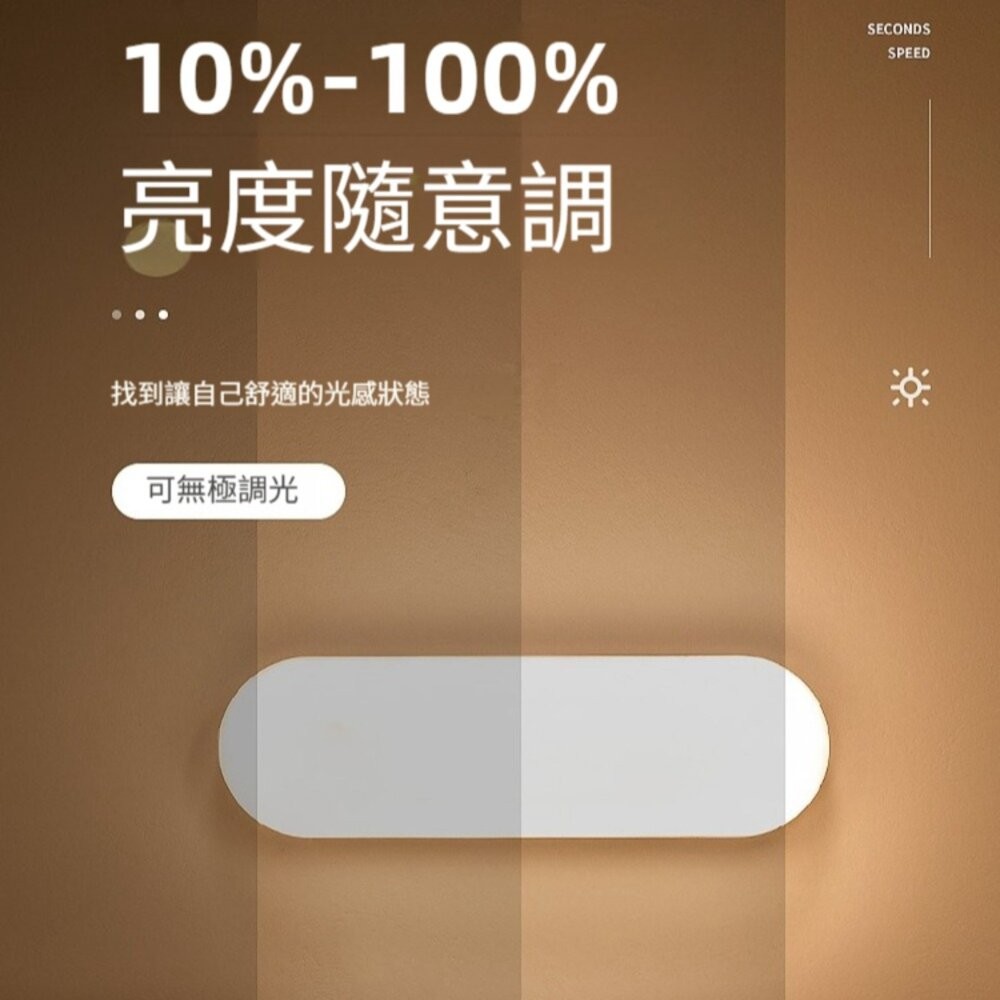 【台北士林*店面】LED鏡前燈 充電式化妝燈 化妝台補光燈 浴室鏡前燈 送禮-細節圖8