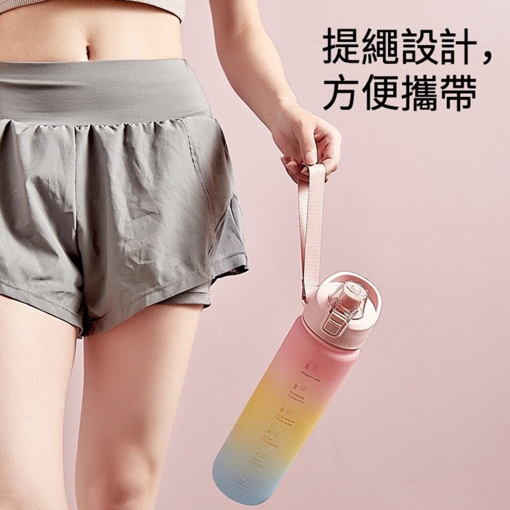 【實體店+發票】大容量運動水壺 隨身冷水壺  隨身瓶 1000ml 1000cc 運動隨身瓶 密封防漏 送禮-細節圖2