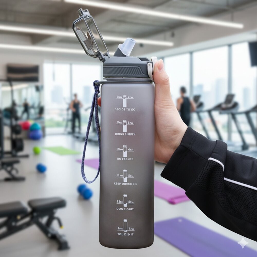 【實體店+發票】大容量運動水壺 隨身冷水壺  隨身瓶 1000ml 1000cc 運動隨身瓶 密封防漏 送禮-細節圖8