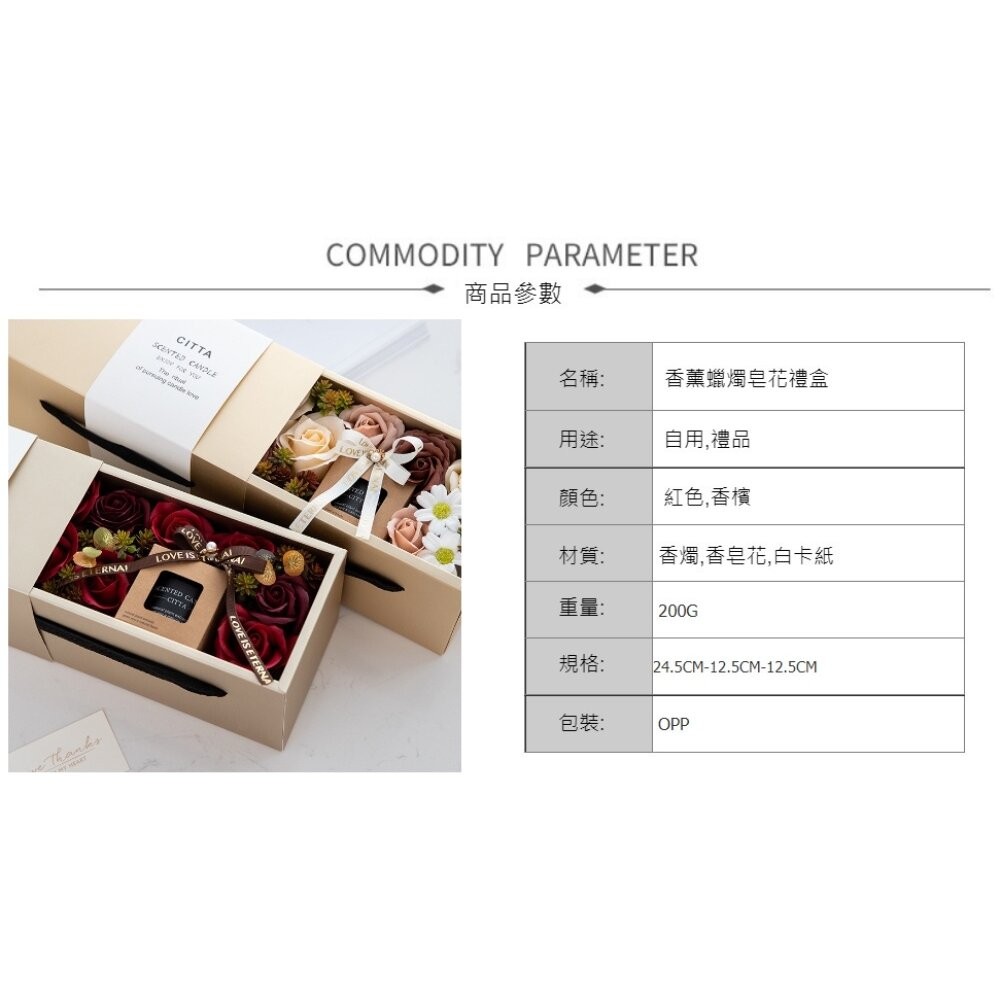 【實體店+發票】香氛蠟燭皂花禮盒 香皂花 香氛蠟燭燈 女生生日禮物 質感禮物 交換禮物 送禮 送禮-細節圖8