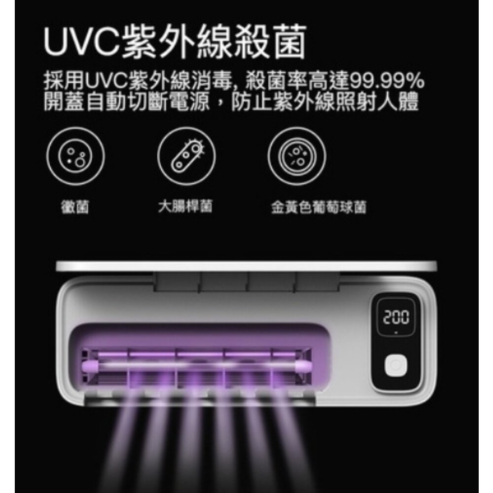 【台北士林*店面】紫外線牙刷消毒架 牙刷收納架 牙刷架 牙刷烘乾 殺菌 置物架 USB充電 免鑽牆 送禮-細節圖5