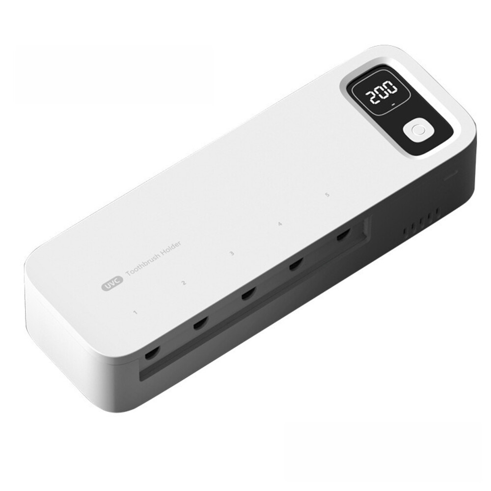 【實體店+發票】紫外線牙刷消毒架 牙刷收納架 牙刷架 牙刷烘乾 殺菌 置物架 USB充電 免鑽牆 送禮-規格圖11