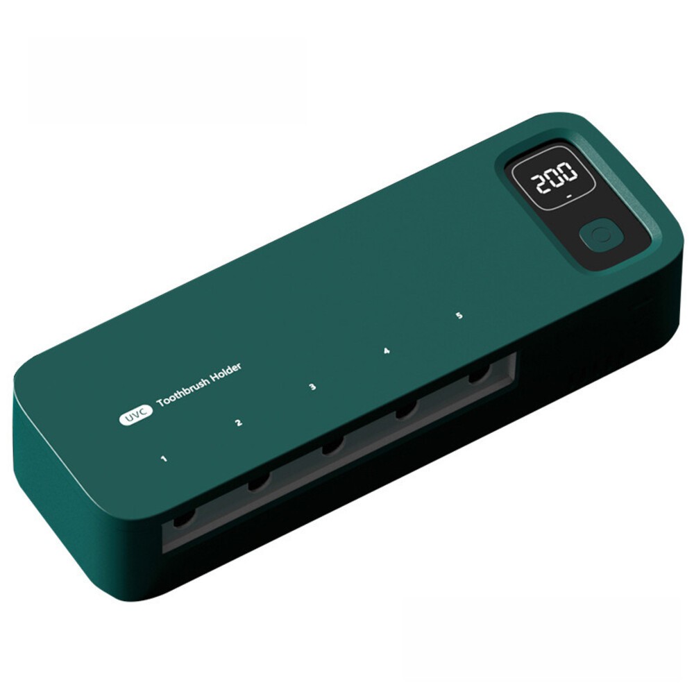 【實體店+發票】紫外線牙刷消毒架 牙刷收納架 牙刷架 牙刷烘乾 殺菌 置物架 USB充電 免鑽牆 送禮-規格圖11