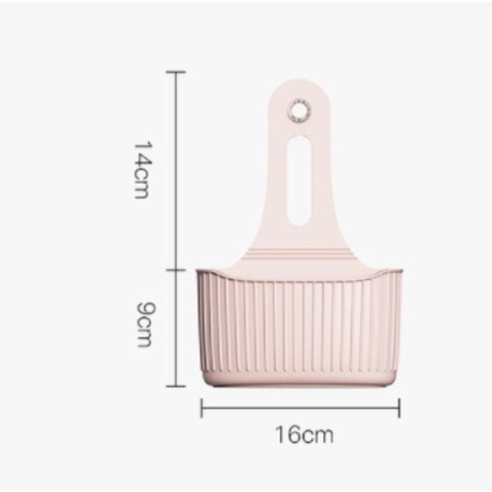 【實體門市】壁掛式水槽掛袋 無痕吸盤收納袋 廚房收納籃 菜瓜布收納掛袋-細節圖7