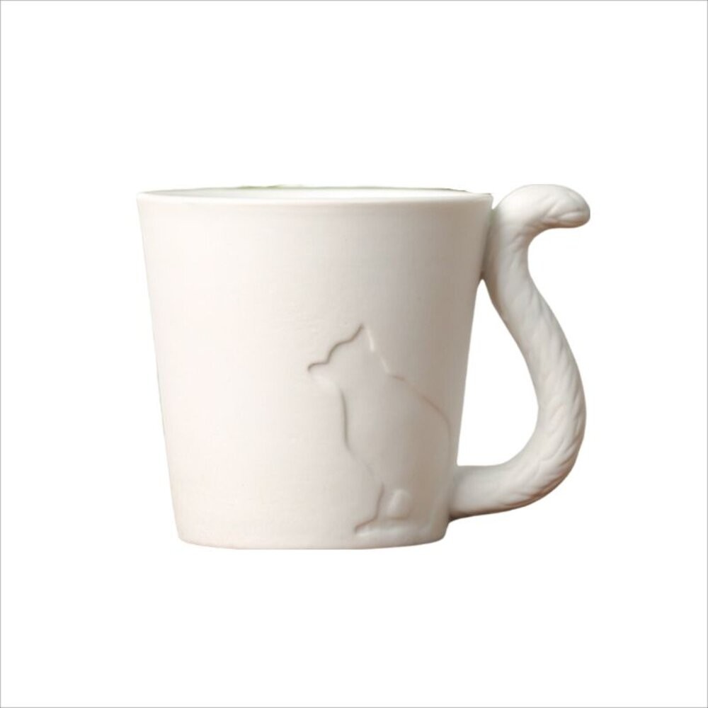 【實體店+發票】動物浮雕陶瓷馬克杯 咖啡杯 貓咪馬克杯 馬克杯 陶瓷杯 兔子馬克杯 松鼠馬克杯 送禮-細節圖2