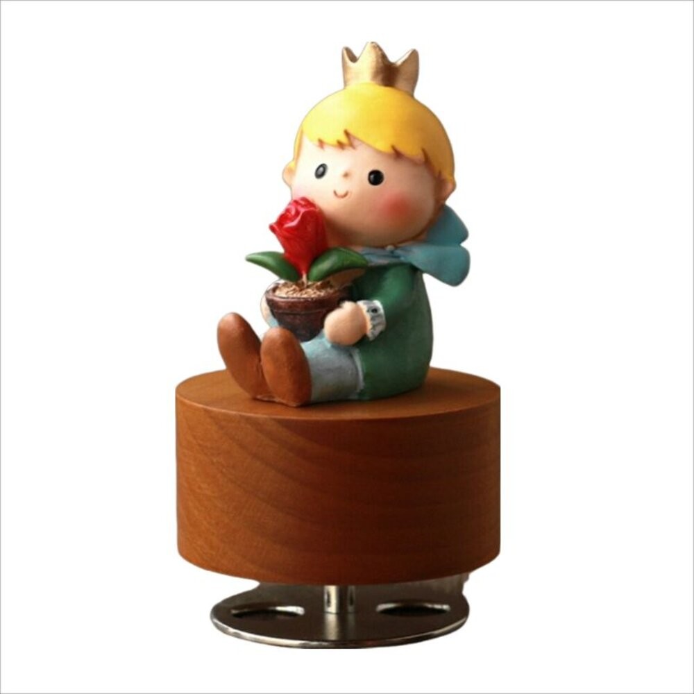 【台北士林*店面】小王子旋轉音樂盒 音樂盒 禮物 小王子 The Little Prince 天空之城音樂 送禮-細節圖2
