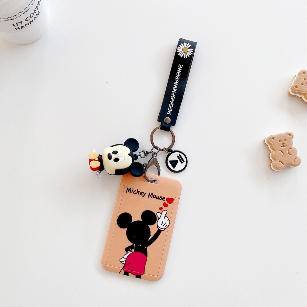 【實體店+發票】迪士尼造型證件卡套 小熊維尼 米奇 米妮 卡通造型證件套 悠遊卡保護套 送禮-規格圖10