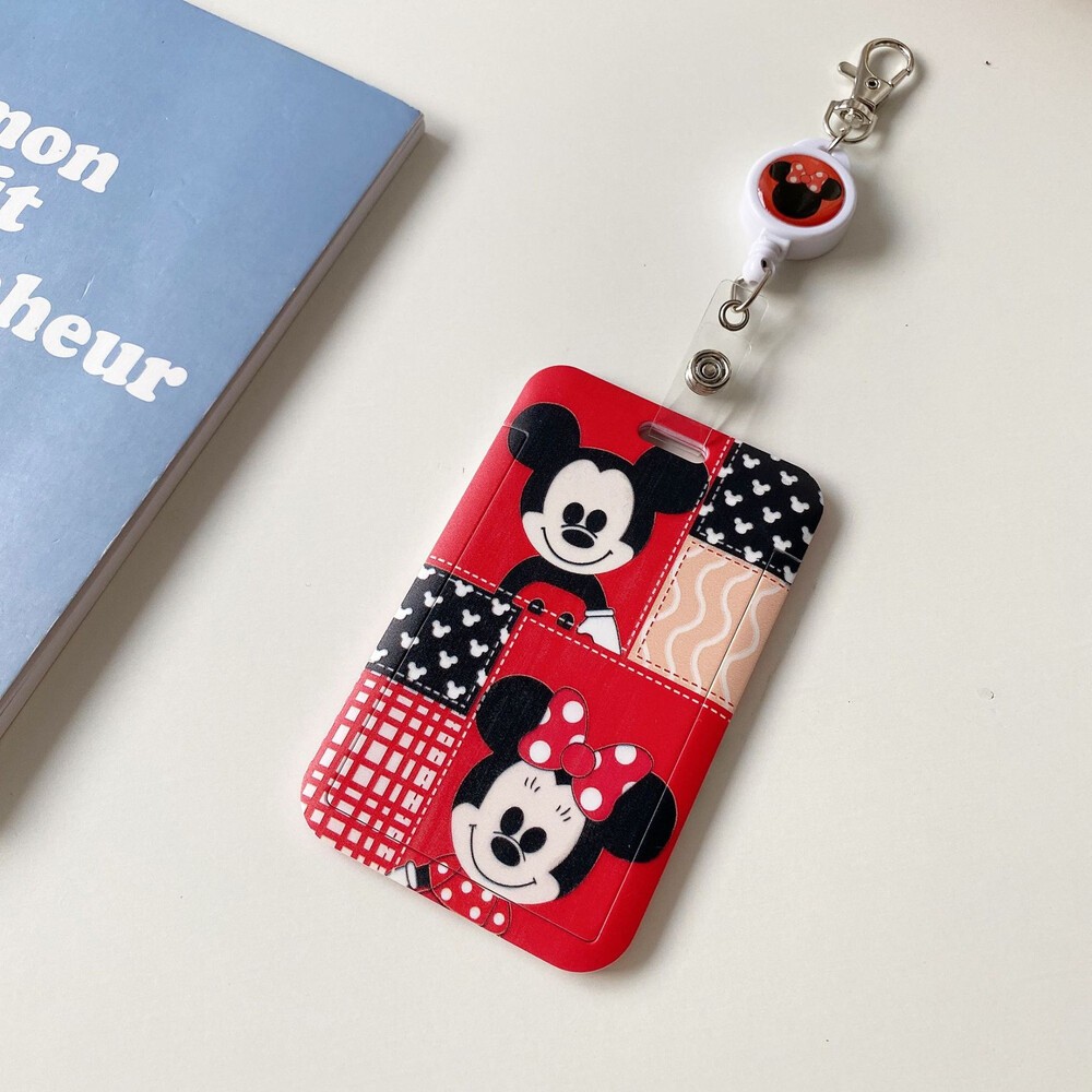 【實體店+發票】迪士尼造型證件卡套 小熊維尼 米奇 米妮 卡通造型證件套 悠遊卡保護套 送禮-規格圖10