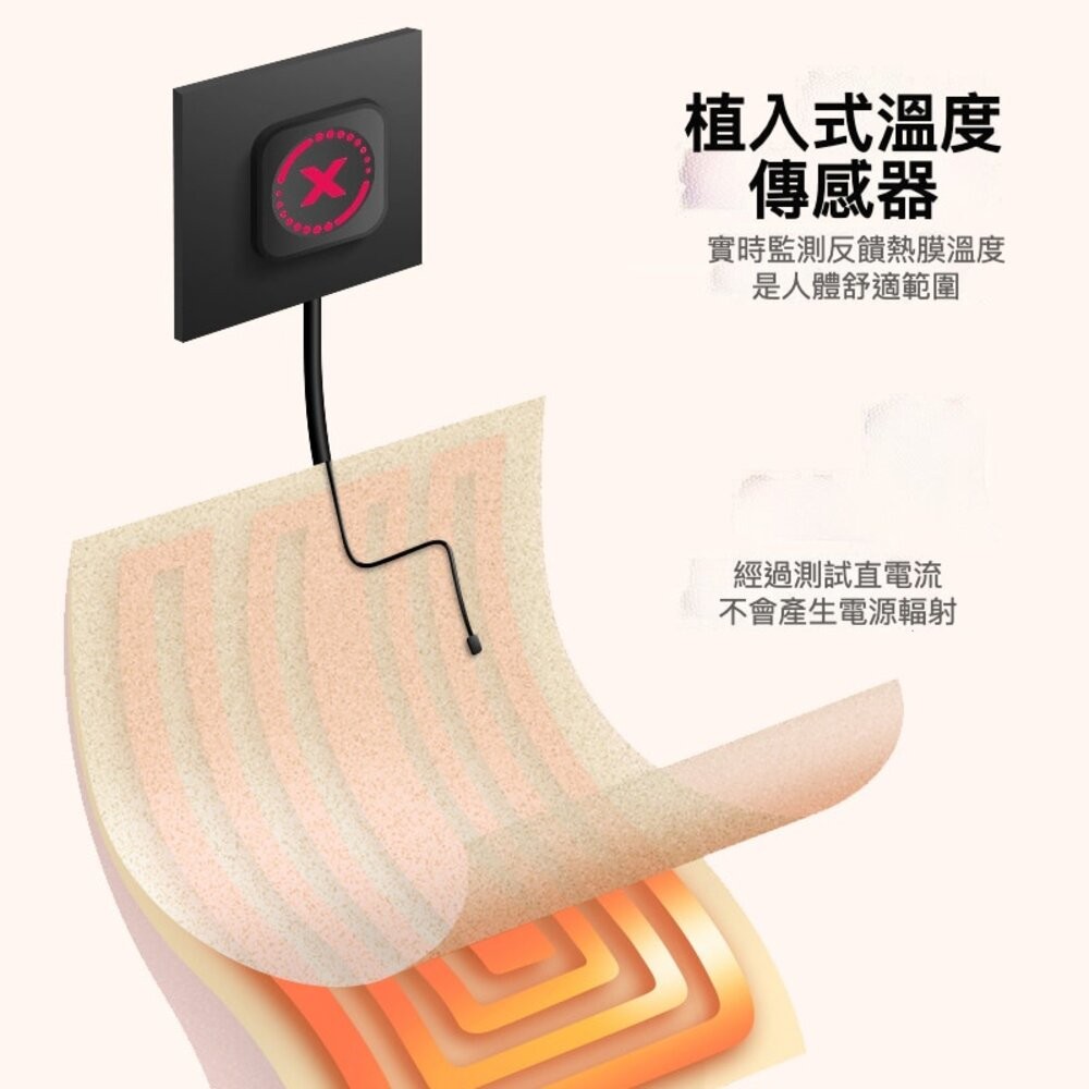 【實體店+發票】石墨烯發熱圍巾 USB充電 三段溫控 送禮-細節圖5