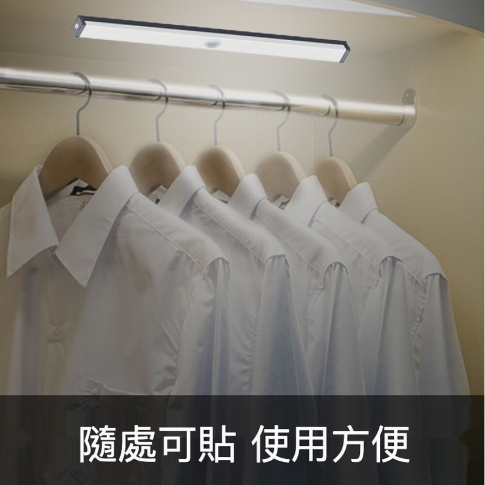 【實體門市】LED感應小夜燈 自動感應 免佈線 充電 衣櫃燈 走廊燈 LED感應燈-細節圖4