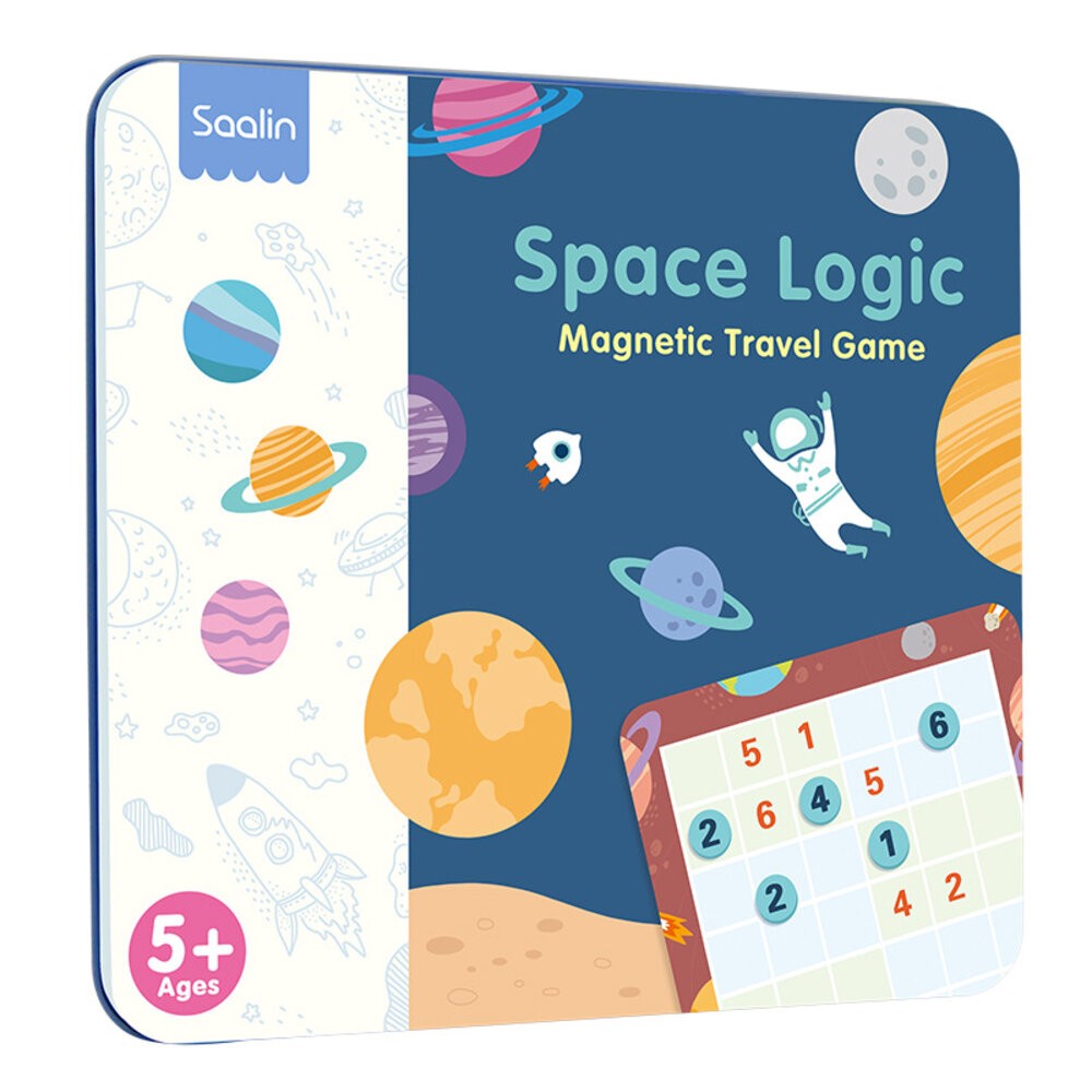 【實體店+發票】益智數獨桌遊 數獨遊戲 兒童邏輯訓練 數字玩具 益智教具  附鐵盒收納 方便攜帶 送禮-規格圖11