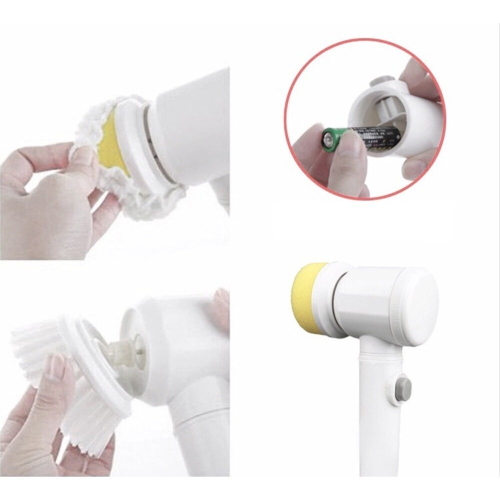 【實體店+發票】多功能電動清潔刷 電動浴缸刷 水槽刷  magic brush電動清潔刷 家用清潔刷 送禮-細節圖6