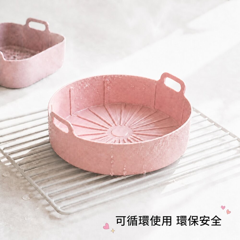 【台北士林*店面】加厚矽膠燒烤盤 氣炸鍋配件炸籃 好清洗瀝油烤盤 蛋糕烤盤 食品級耐高溫 烤箱烤盤 送禮-細節圖5