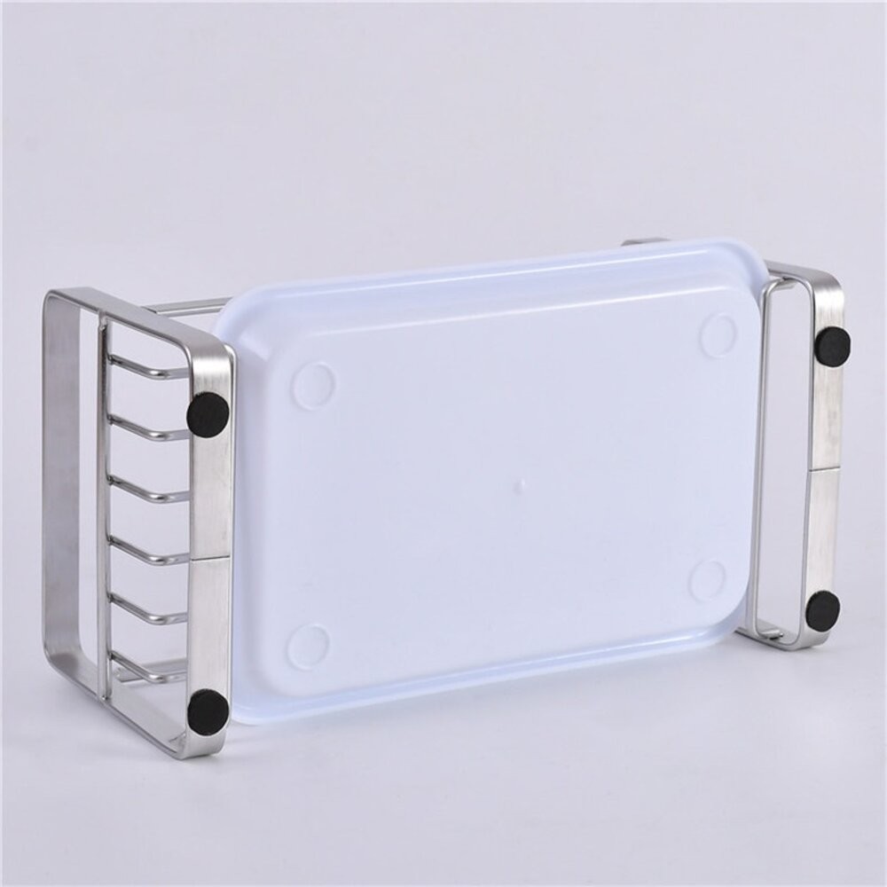 【實體店+發票】304不鏽鋼瀝水架 海綿菜瓜布瀝水架 抹布菜瓜布收納架 廚房瀝水架 送禮-細節圖11