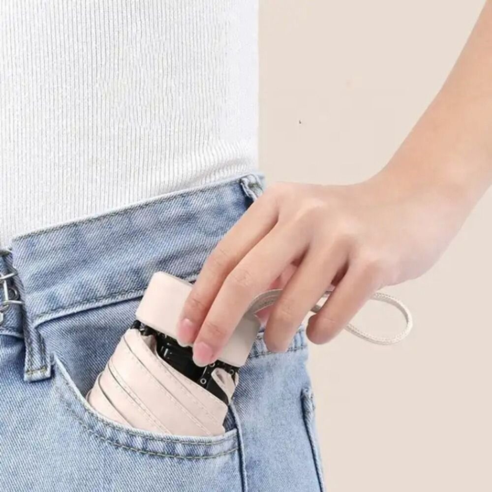 【實體店+發票】六折扁迷你口袋傘 折疊傘 晴雨兩用遮陽傘 摺疊傘 輕量防紫外線雨傘 送禮-細節圖6