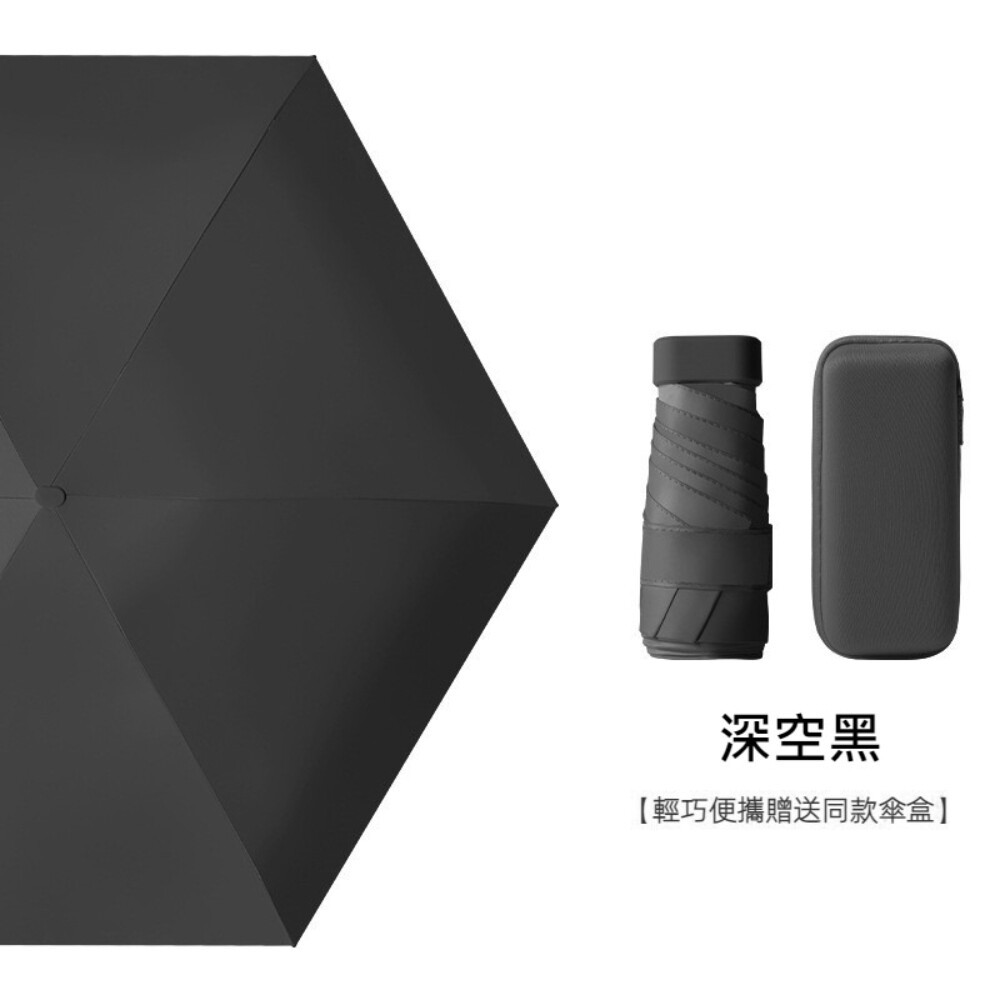 【實體店+發票】六折扁迷你口袋傘 折疊傘 晴雨兩用遮陽傘 摺疊傘 輕量防紫外線雨傘 送禮-規格圖11