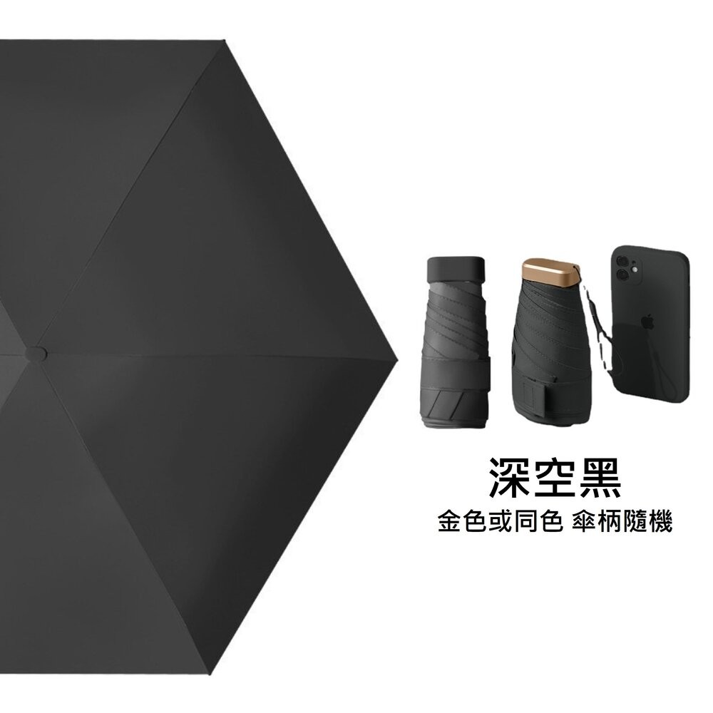 【實體店+發票】六折扁迷你口袋傘 折疊傘 晴雨兩用遮陽傘 摺疊傘 輕量防紫外線雨傘 送禮-規格圖11