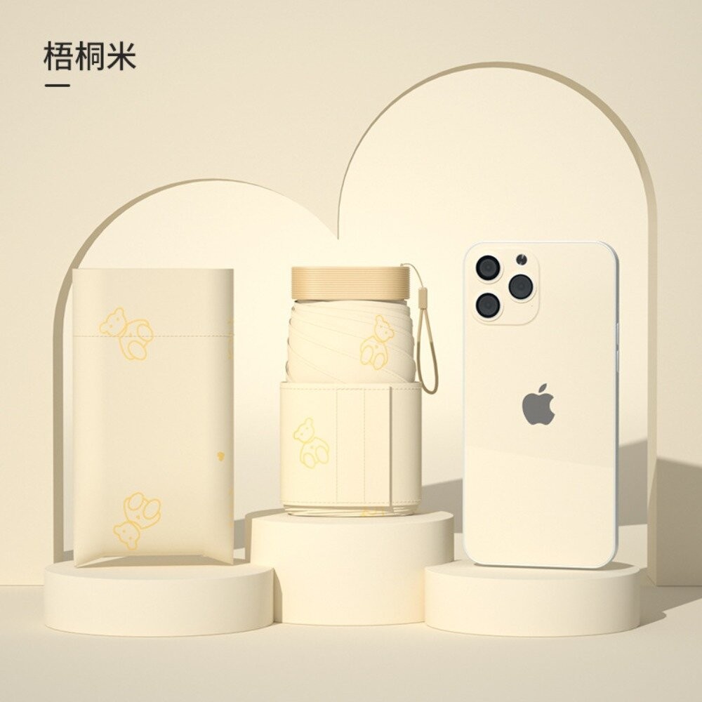 【實體店+發票】六折扁迷你口袋傘 折疊傘 晴雨兩用遮陽傘 摺疊傘 輕量防紫外線雨傘 送禮-規格圖11