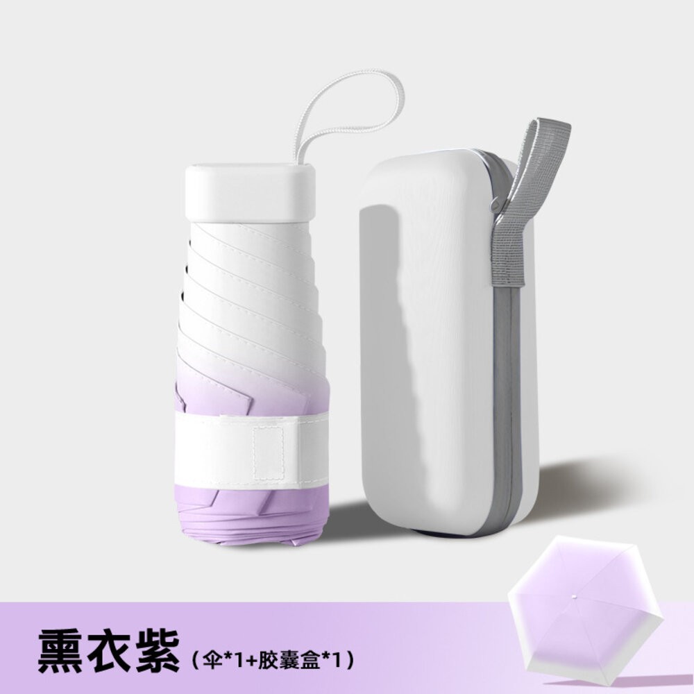 【實體店+發票】六折扁迷你口袋傘 折疊傘 晴雨兩用遮陽傘 摺疊傘 輕量防紫外線雨傘 送禮-規格圖11
