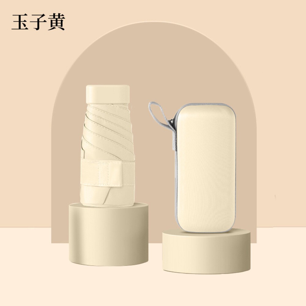 【台北士林*店面】六折扁迷你口袋傘 折疊傘 晴雨兩用遮陽傘 摺疊傘 輕量防紫外線雨傘 送禮-規格圖11