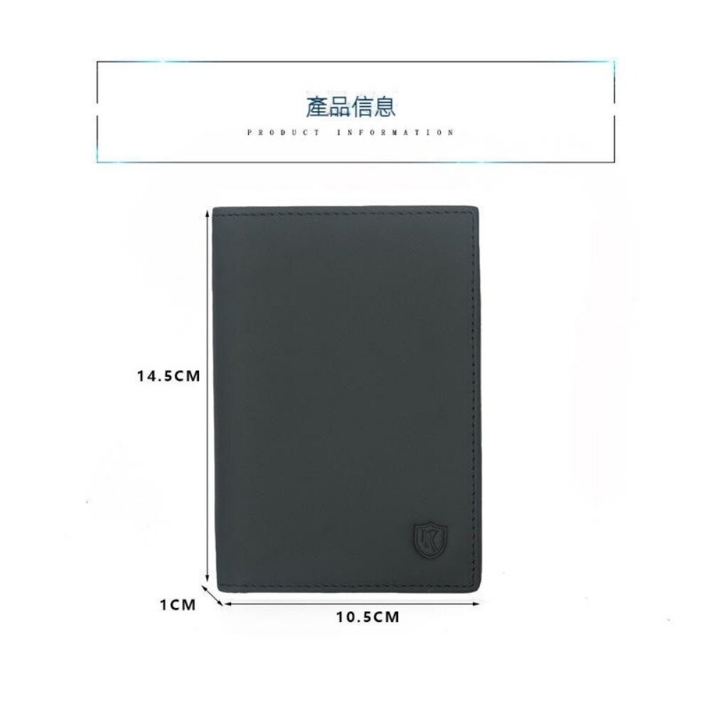 【實體店+發票】真皮防盜刷護照套 RFID牛皮護照夾 防消磁卡片包 出國錢包卡包證件包 護照收納錢包 送禮-細節圖3