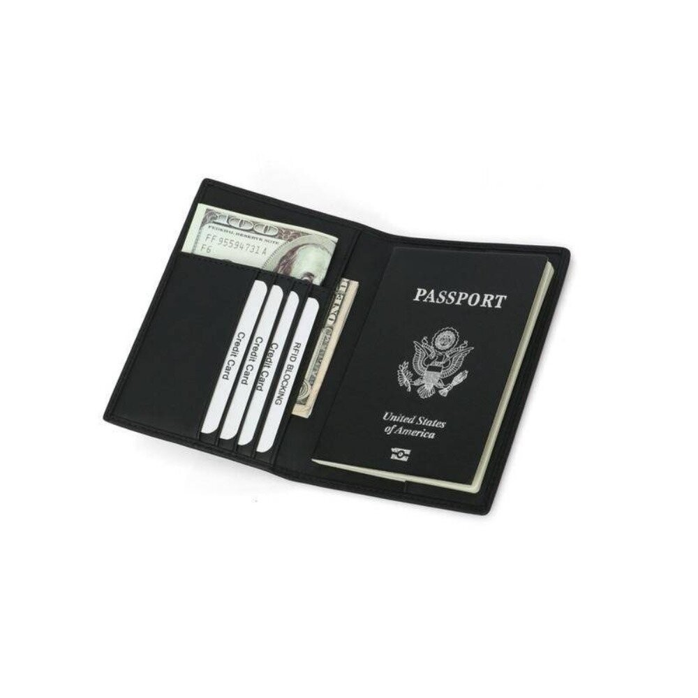 【實體店+發票】真皮防盜刷護照套 RFID牛皮護照夾 防消磁卡片包 出國錢包卡包證件包 護照收納錢包 送禮-細節圖9