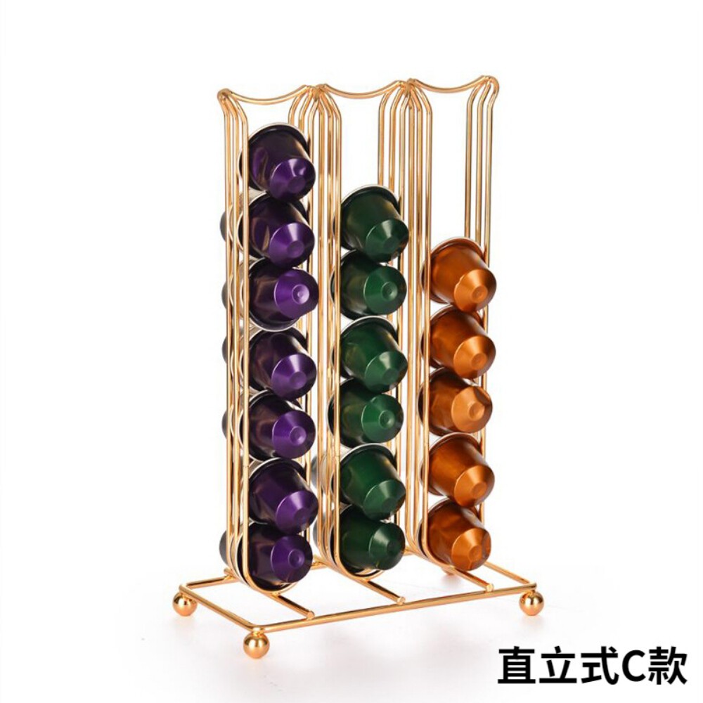 【實體店+發票】膠囊咖啡收納架 抽屜型咖啡膠囊架 直立式咖啡膠囊架 nespresso膠囊架 40顆 送禮-規格圖9