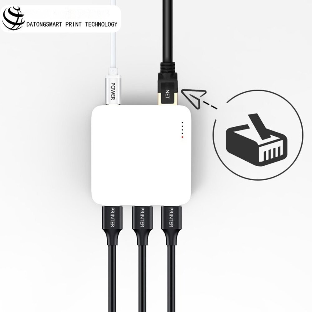 【實體店+發票】迷你列印伺服器 印表機分享器 標籤機 出單機 點陣USB轉網路印表機 支援MFP 免切換 送禮-細節圖8