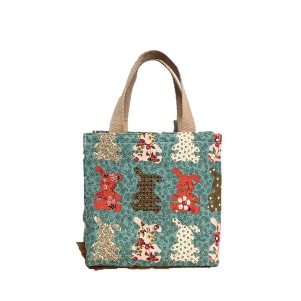 【實體店+發票】日式帆布保溫提袋 日式保溫手提袋 飯盒袋 午餐包 便當包 學生餐袋 餐袋 午餐袋 送禮-細節圖10