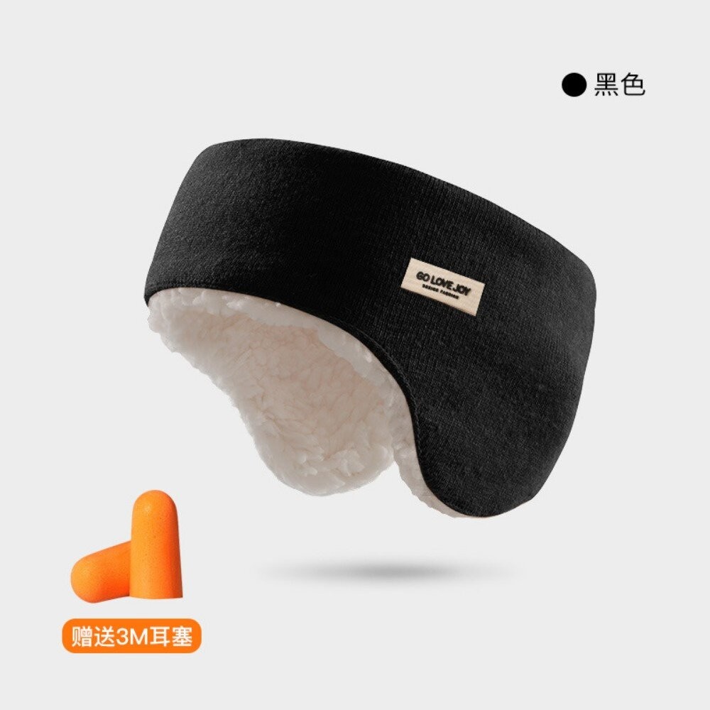 【實體店+發票】防寒保暖頭套耳罩 降噪耳罩 加絨防寒 時尚法帶 側睡不壓耳 送3M耳塞 送禮-規格圖10