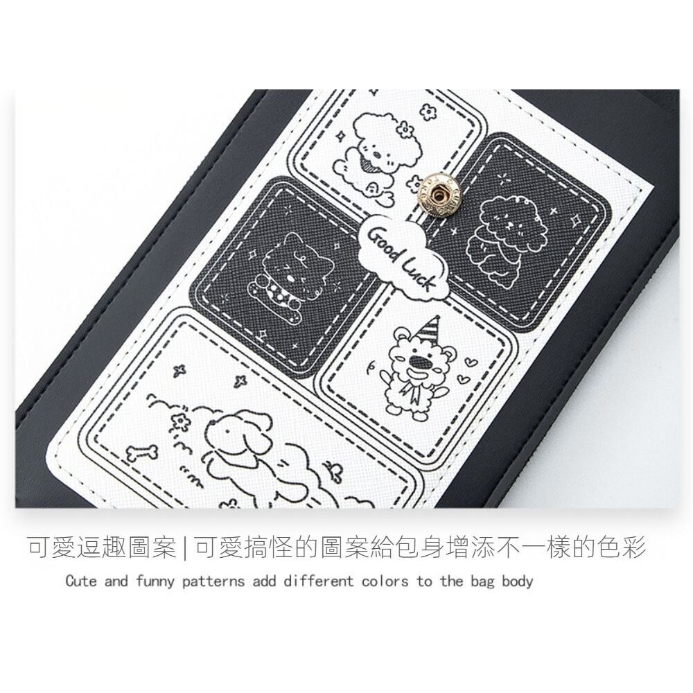 【實體店+發票】時尚印花觸控手機包 輕薄手機斜背包 頸掛 側背包 單肩女包 手機掛帶 手機套 送禮-細節圖9