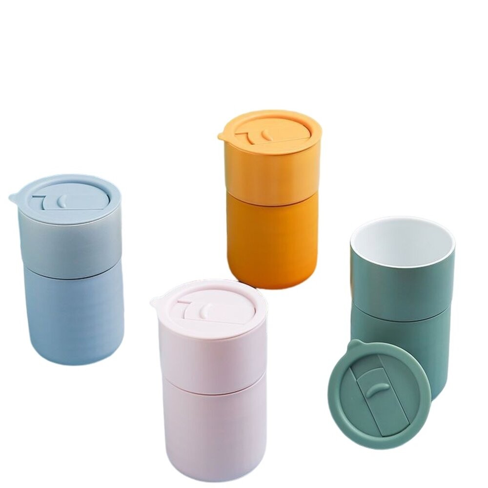 【實體店+發票】陶瓷隨行杯 陶瓷保溫杯 攜帶式咖啡杯 陶瓷杯 咖啡杯 飲料杯 北歐隨行杯 禮物 辦公室水杯 送禮-細節圖9